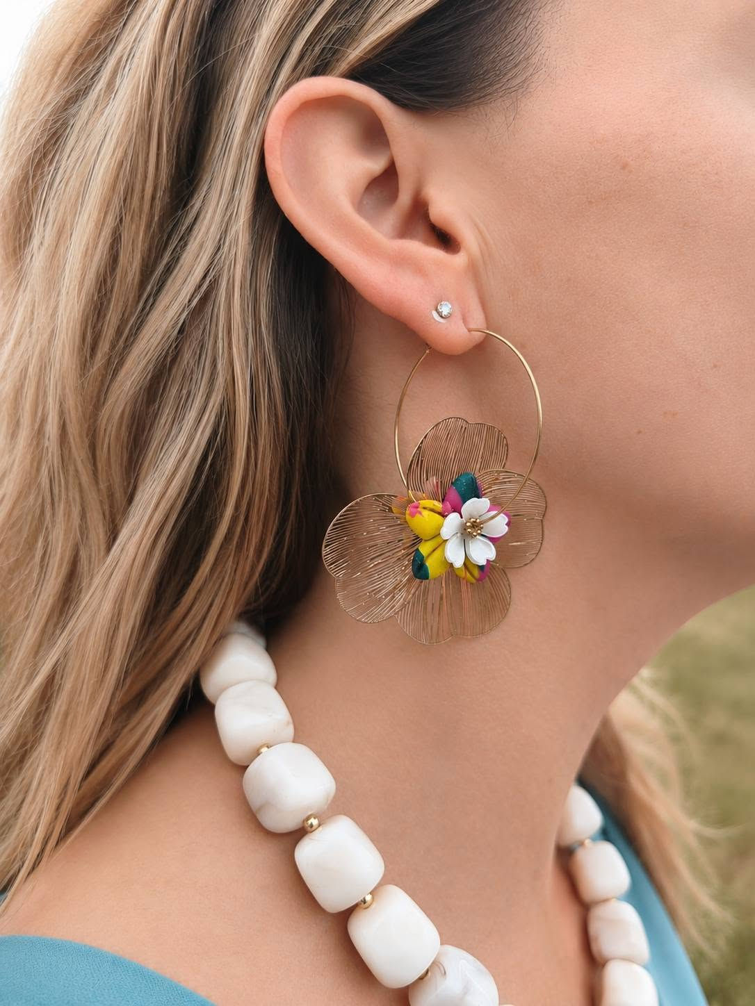 Boucles d'oreilles Alba