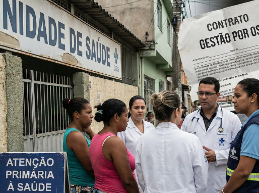 Saúde pública não é mercadoria: limites estruturais da gestão por Organizações Sociais na APS e no CAPS