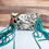 Thumbnail: Sara Crossbody Fringe Purse- Spotted & Turquoise