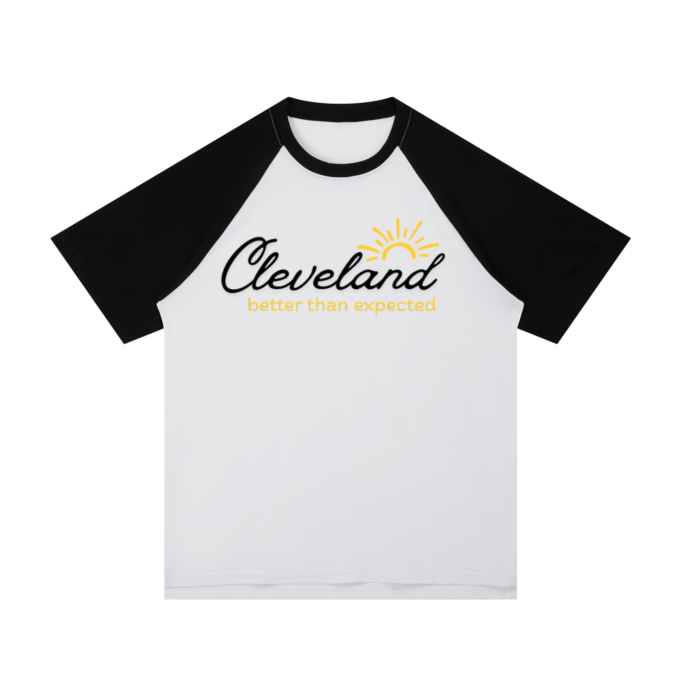 BTE Original Logo Contrast Raglan Sleeve Mesh T-Shirt