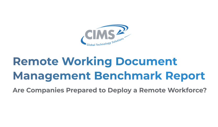 Remote Working Document Management Benchmark Report - Download Full PDF 