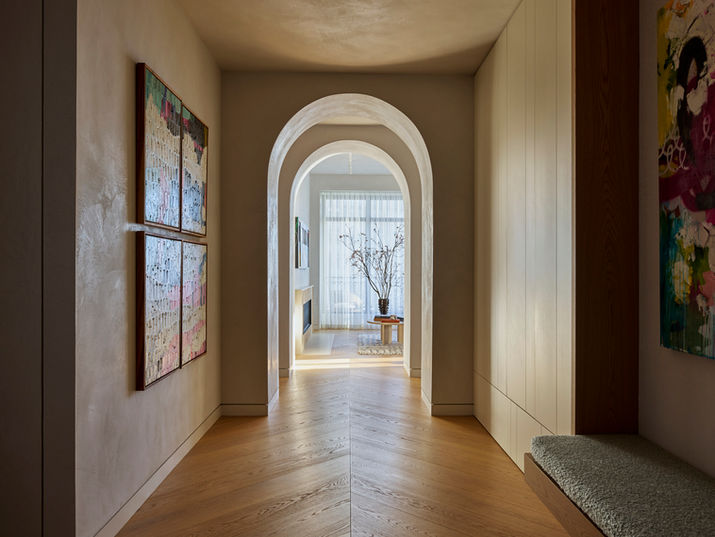 The Aerie luxury Lincoln Park penthouse overlooking Diversey Harbor and Lake Michigan by dSPACE Studio.