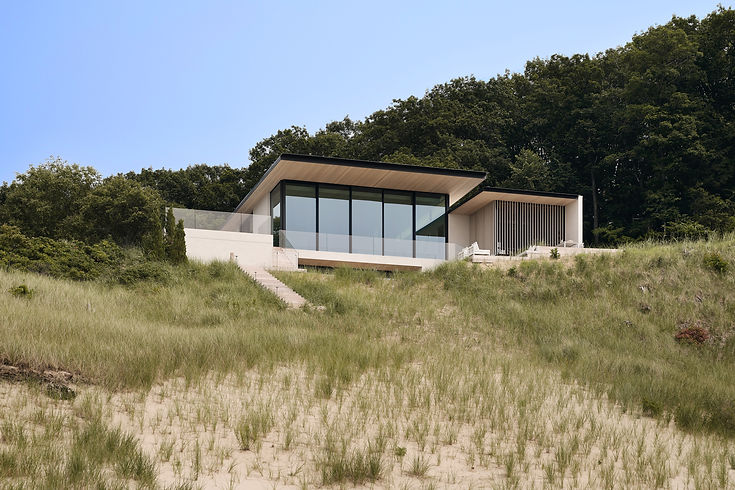 Dunelands custom home in Saugatuck