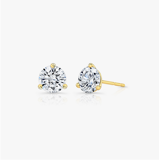 diamond stud earrings