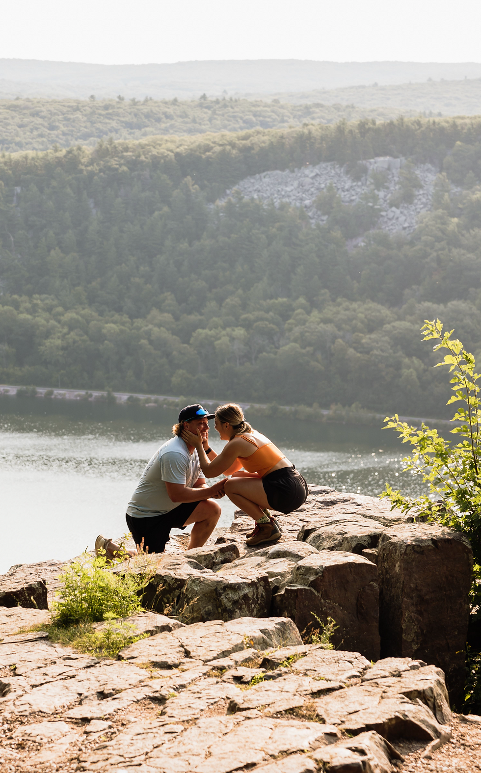 mountain destination wedding proposal