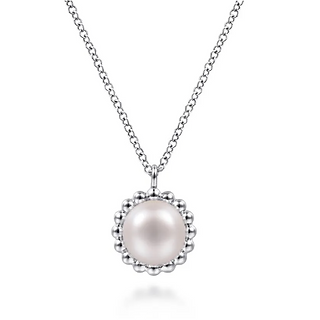pearl necklace, pearl pendant, affordable mother's day jewelry gift