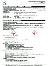 Adama Twister Insecticide SDS