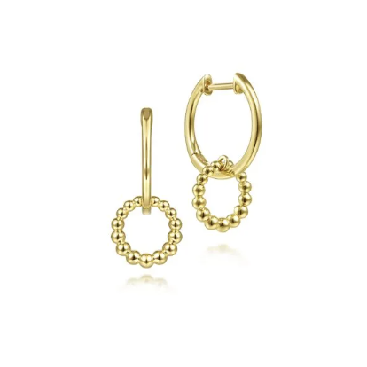gold earrings, mother's day gift