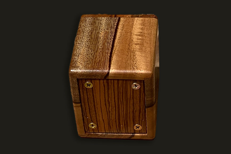 Thumbnail: Hawaiian Curly Mango Wood Pet or Keepsake Urn