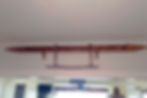Thumbnail: 6-foot Wall Mounted Hanging Koa Canoe