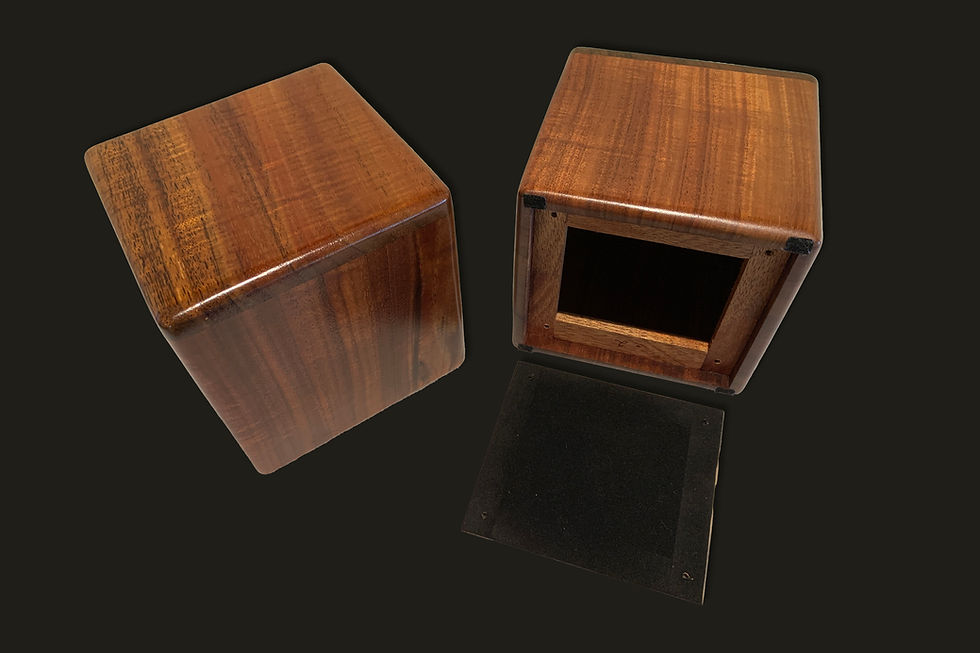 Thumbnail: Hawaiian Koa Wood Pet or Keepsake Urn
