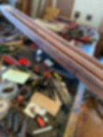 Thumbnail: 6-foot Wall Mounted Hanging Koa Canoe