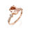 Thumbnail: Katherine morganite rose gold