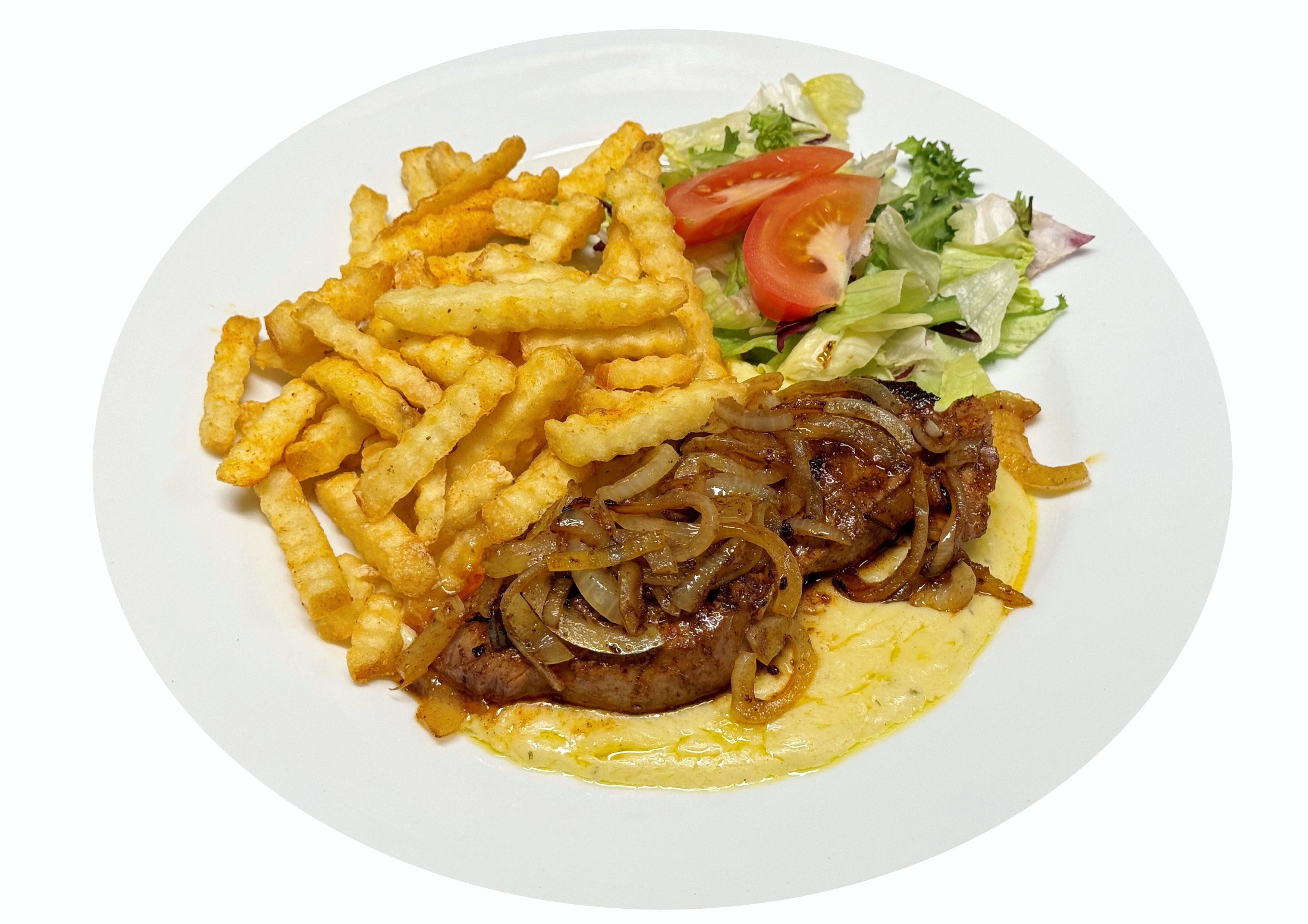 Biff med løk og bearnaise