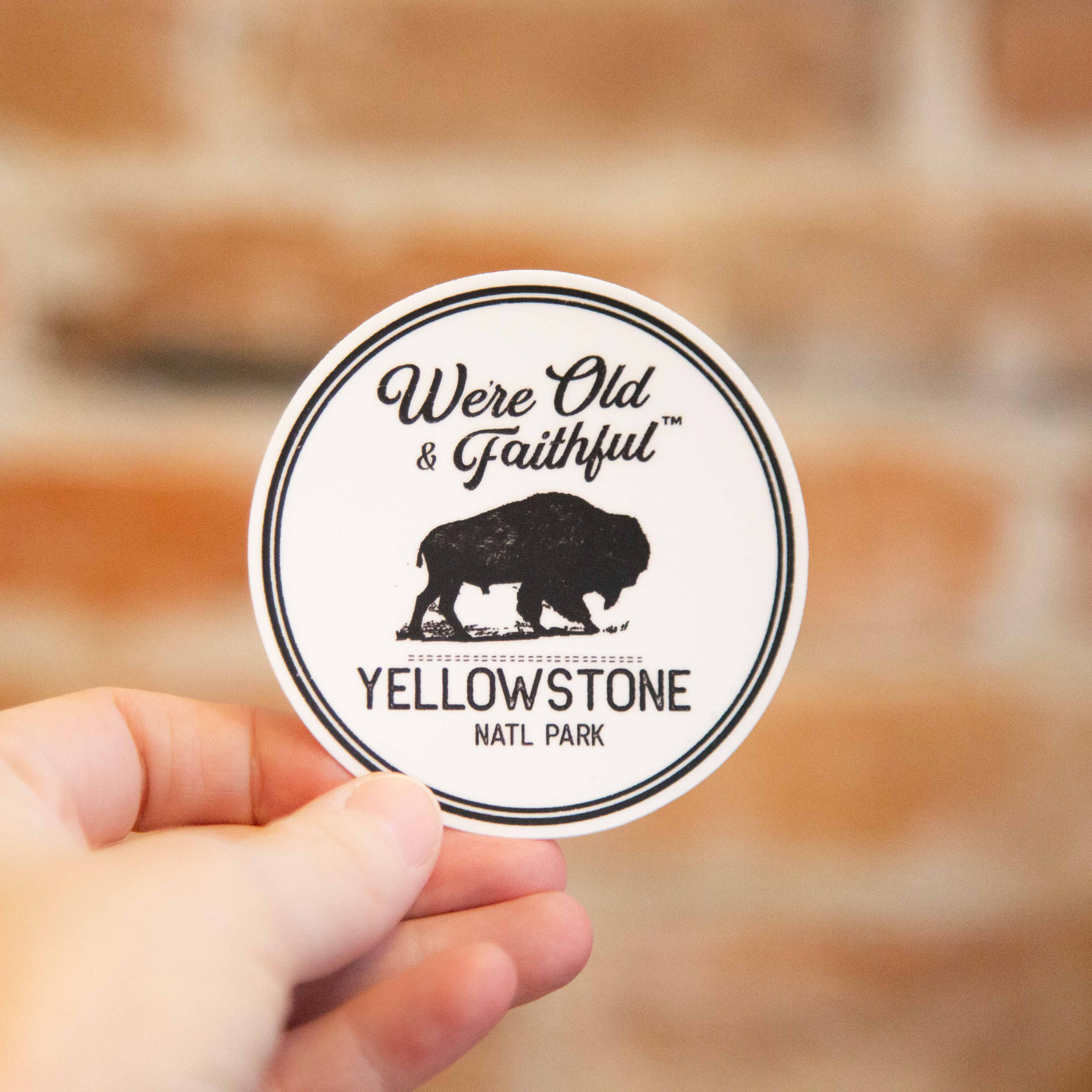 YELLOWSTONE STICKER