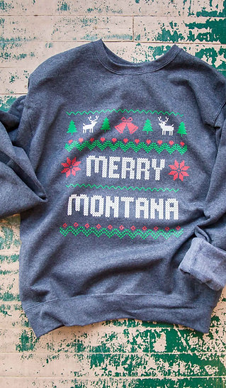 MERRY MONTANA SWEATSHIRT