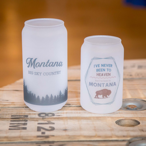 LARGE BEER CAN GLASS hometana