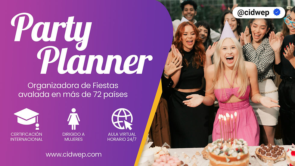 Certificación Internacional Organizadora de Fiestas