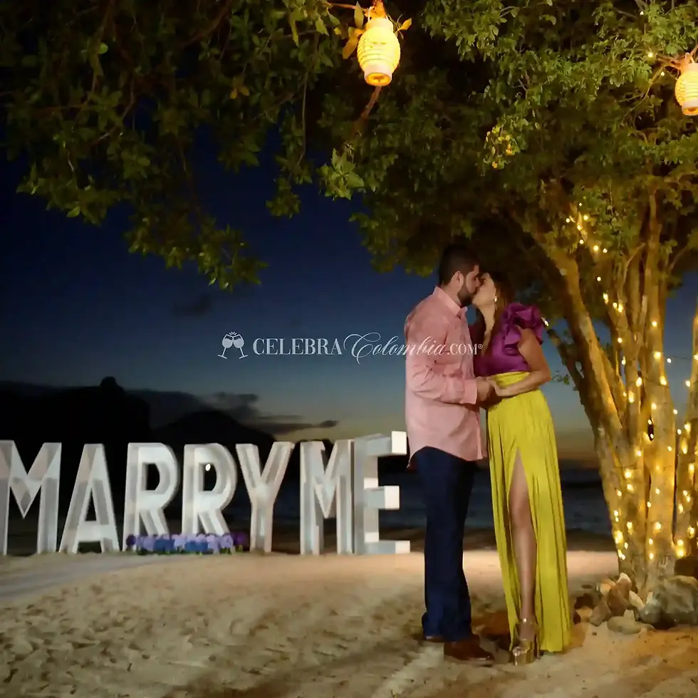 Decoración para Pedidas de Matrimonio -