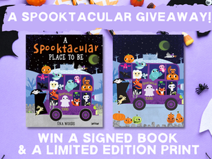 A Spooktacular Place to Be: Review, Interview + Spooktacular Giveaway