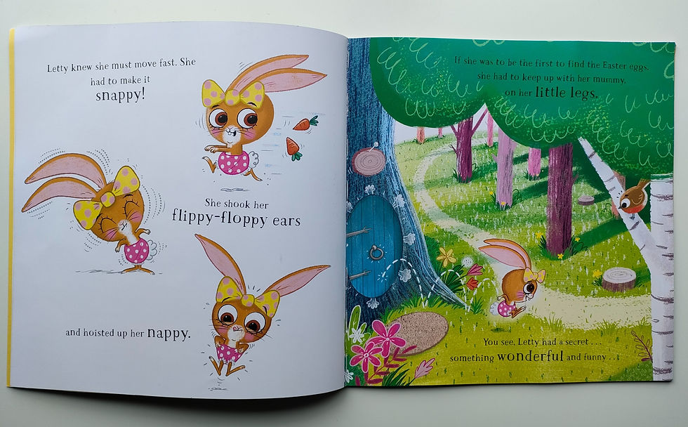Baby Bunny's Easter Surprise by Helen Baugh and Nick East, HarperCollins, March 2022