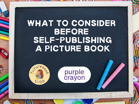 What to consider before self-publishing a picture book