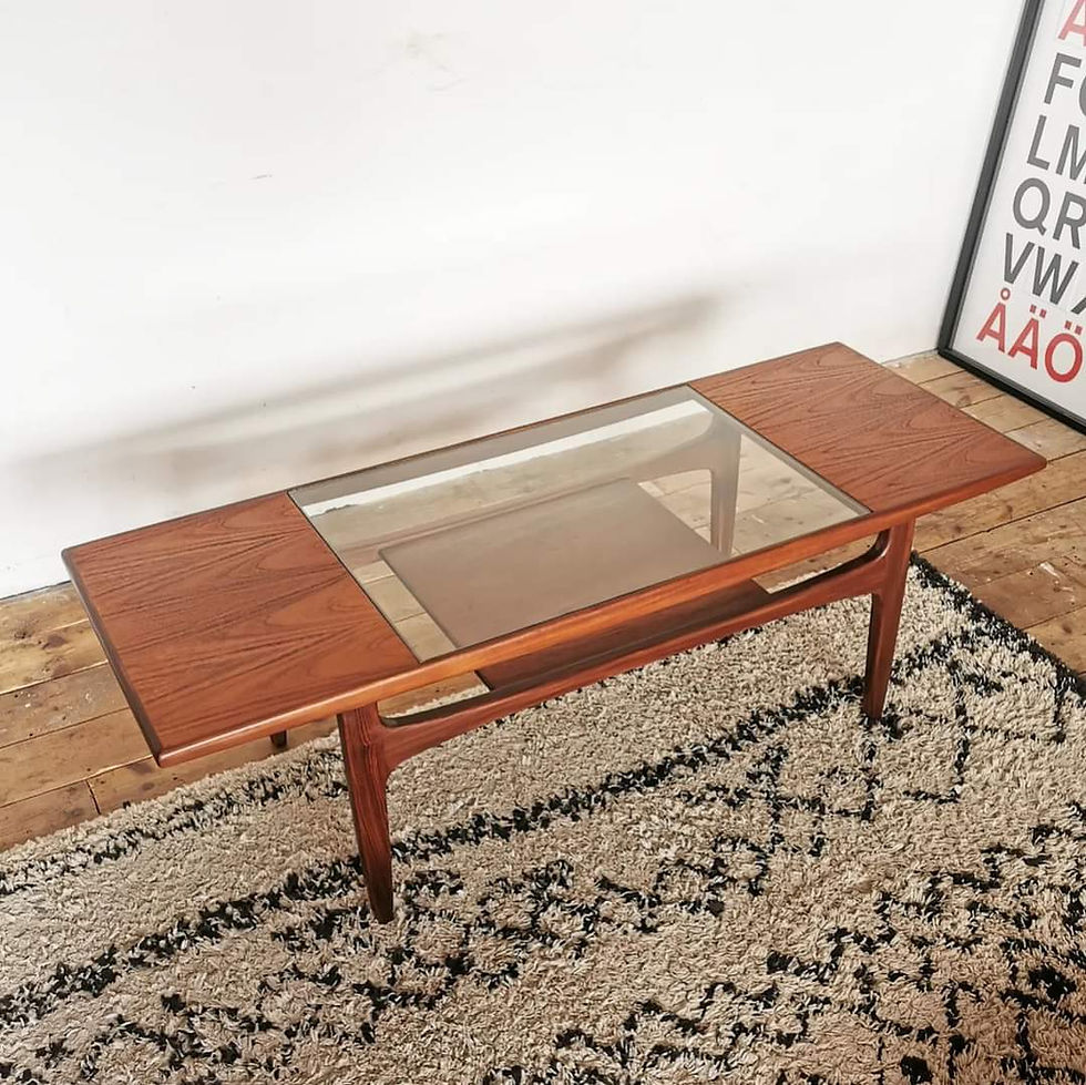 Thumbnail: Vintage Mid Century Long John 'Mad Men' G Plan Fresco Coffee Table
