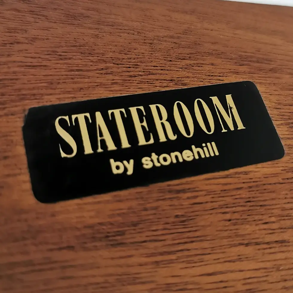 Thumbnail: Vintage Mid Century Teak Stonehill Astro Style Coffee Table