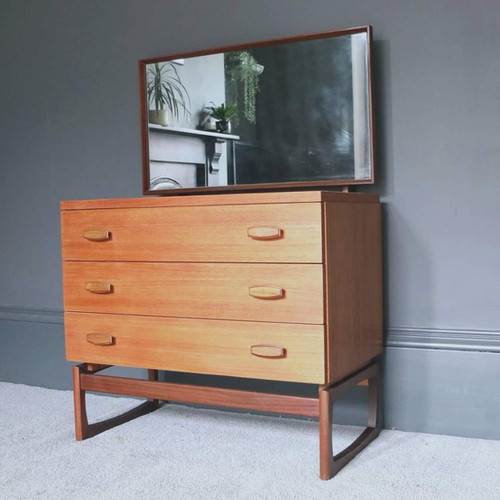 Vintage G Plan Quadrille Dressing Table Drawers FineFettleFurniture