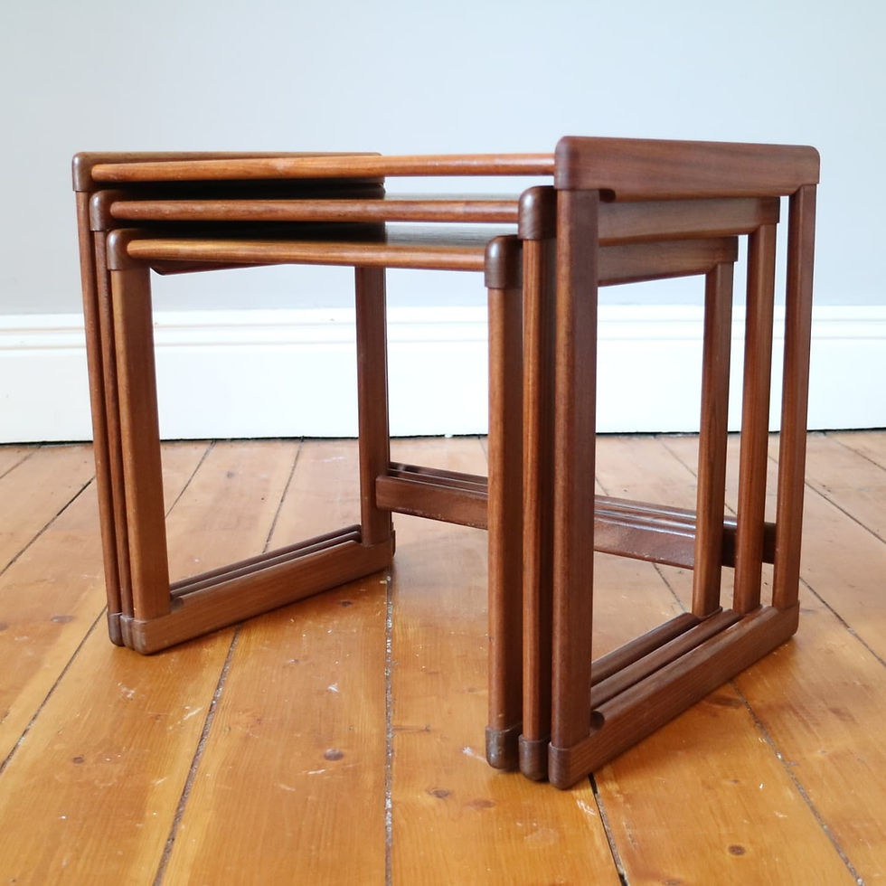 Thumbnail: Vintage Mid Century Teak G Plan Nest of Tables