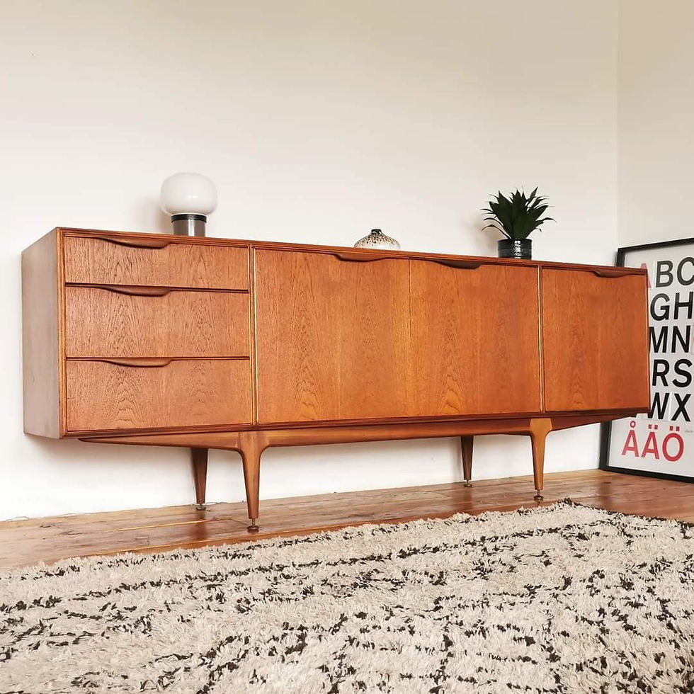 Vintage Mid Century McIntosh 'Dunvegan' Teak Sideboard