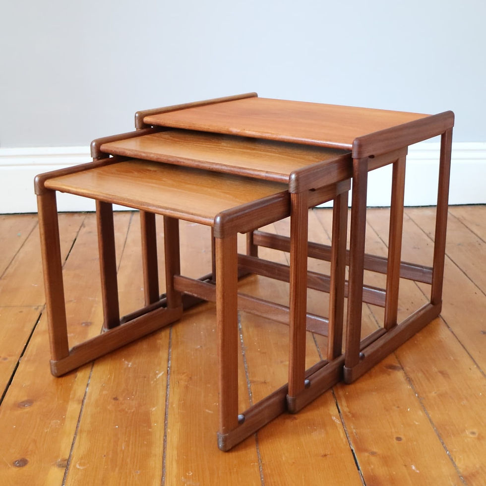Vintage Mid Century Teak G Plan Nest of Tables