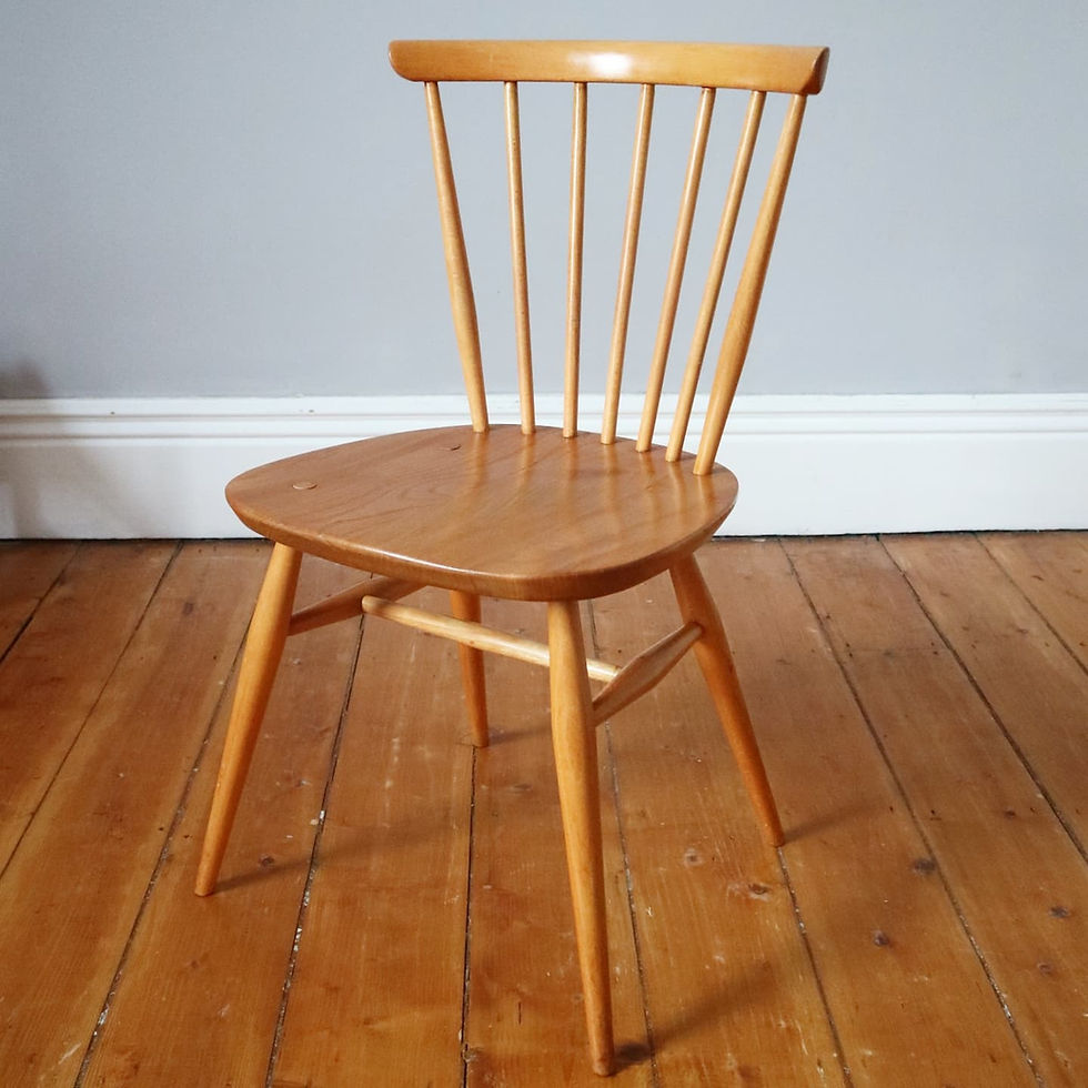 Vintage Ercol 449 Stick Back Dining Chair