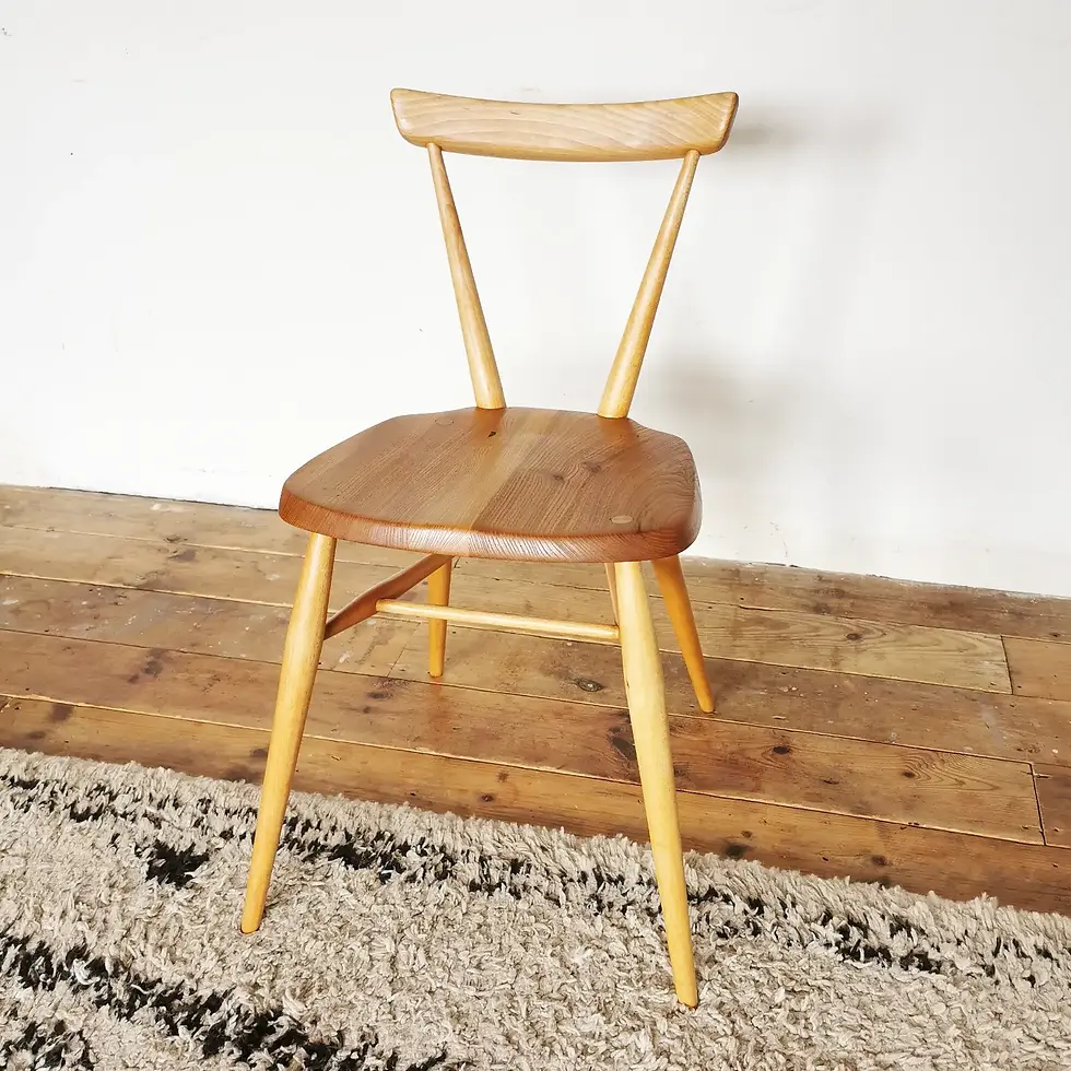 Thumbnail: Pair Of Rare Ercol Adult 440 Stacking Dining Chairs

Fully Restored

£395