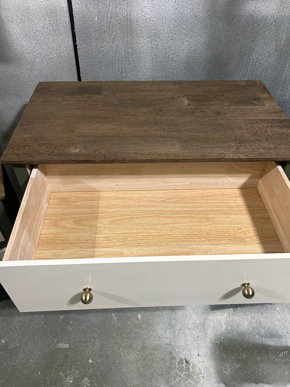 Thumbnail: The Kendalyn — Refinished 3-Drawer Dresser & Nightstand Set