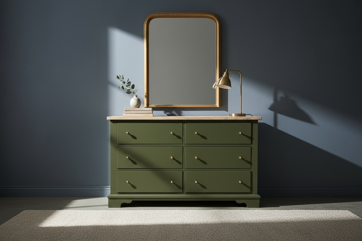 The Calderon — Refinished 6-Drawer Dresser