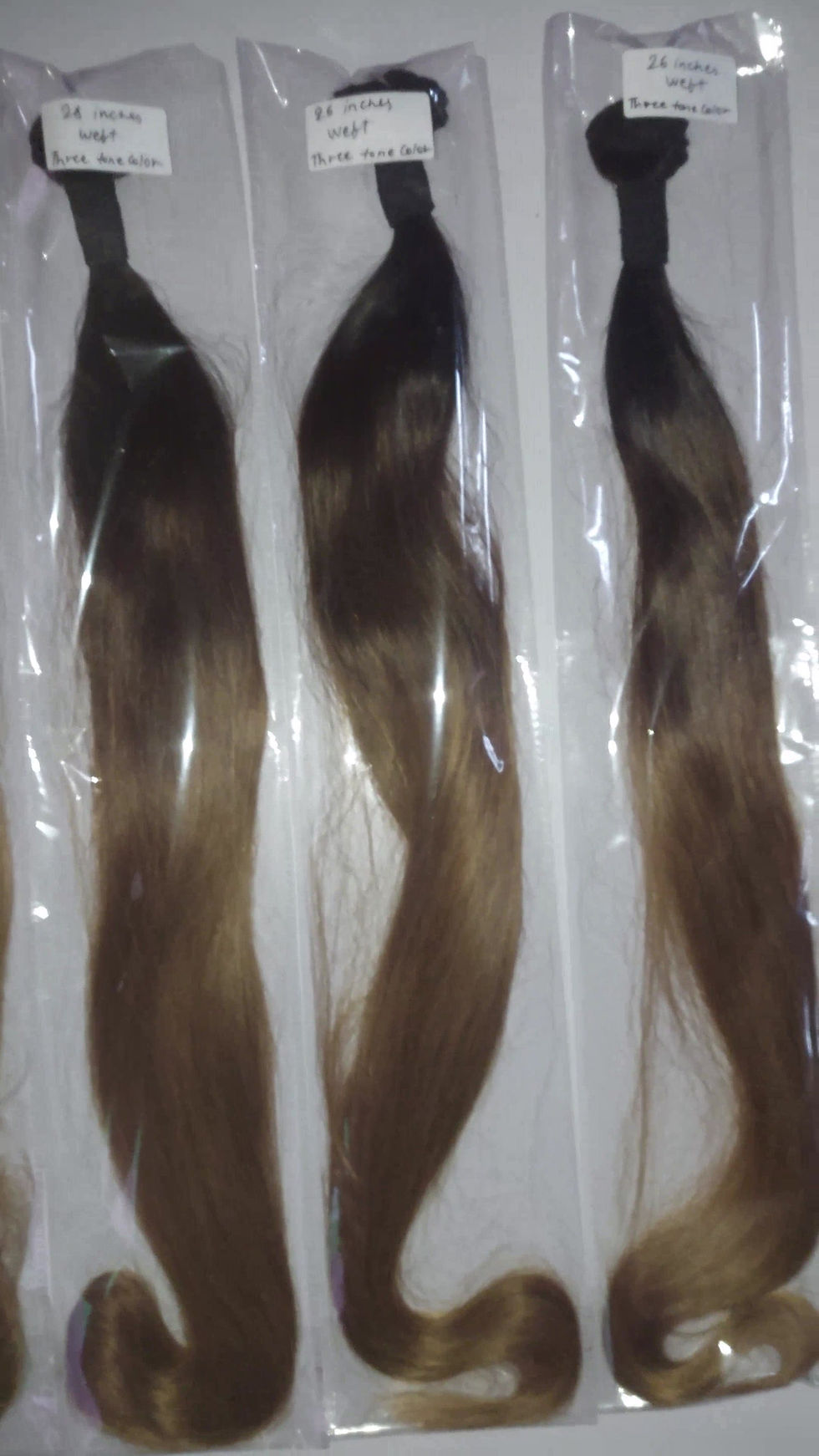 Thumbnail: 3 Tone Ombre (Black+Brown+Golden Blonde)