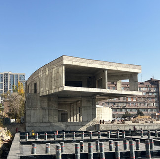 Process of the construction of the North Axis project, 2025, Komitas avenue