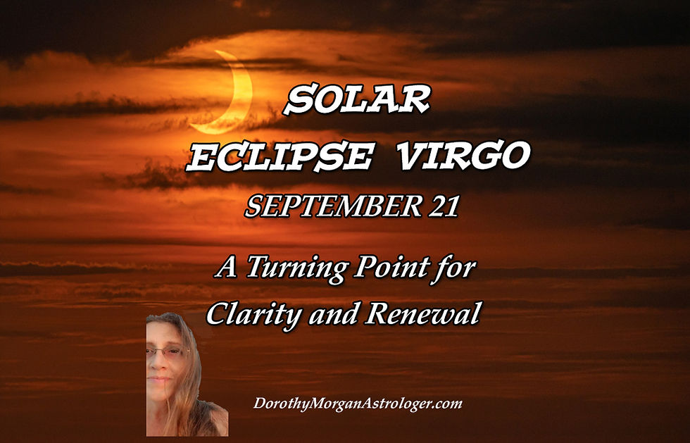 Solar Eclipse Virgo New Moon September 21, 2025