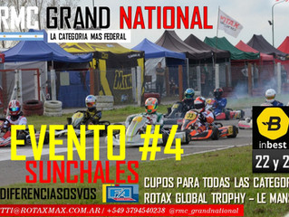 Sunchales será sede del cuarto evento RMC Grand National