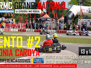 La categorÃa más federal del paÃs, RMC Grand National, llega a Colonia Caroya para cumplir con el ev