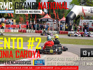 La categoría más federal del país, RMC Grand National, llega a Colonia Caroya para cumplir con el ev