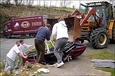 Piano Moving Diaster - Courtesy of Luna's Piano Movers