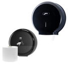 Dispensadores de papel higiénico tipo bobina, diversas marcas.