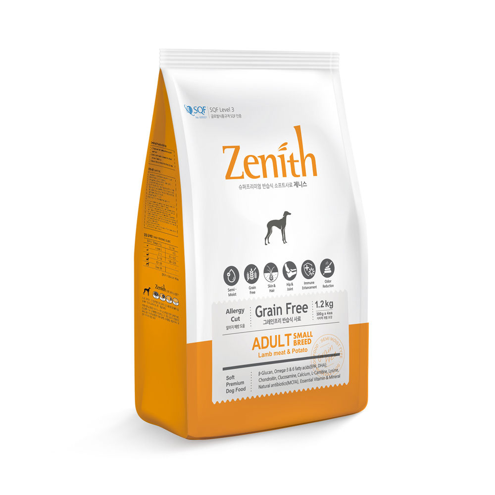 Hạt Mềm Zenith Adult Cừu & Khoai Tây1,2kg (Cún Trưởng Thành)