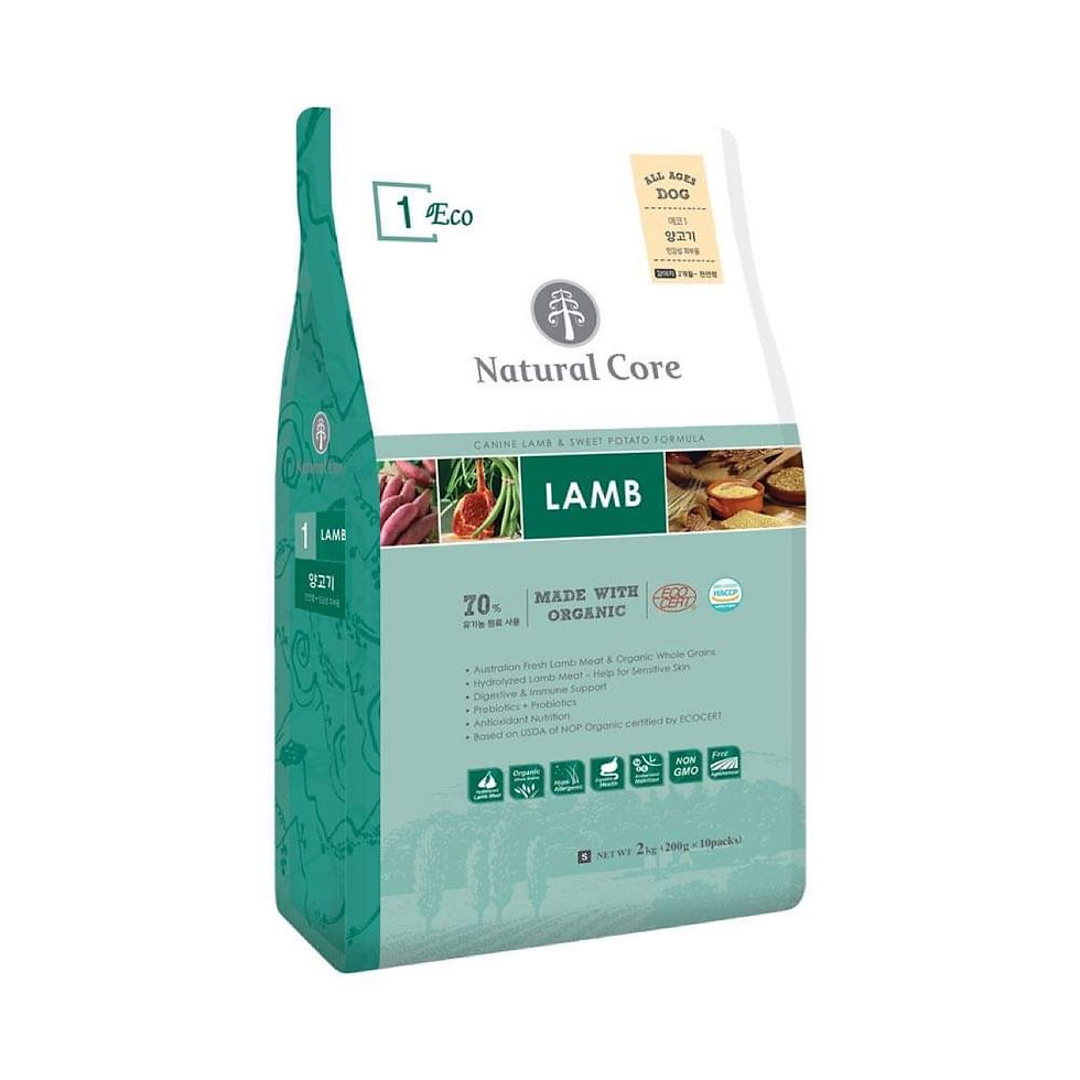 Hạt Hữu Cơ Natural Core Lamb
