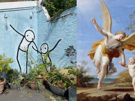 Open-Air Gallery. Baroque and Street Art. Part1