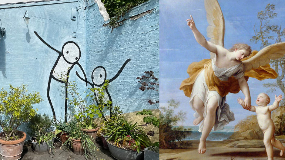 Open-Air Gallery. Baroque and Street Art. Part1