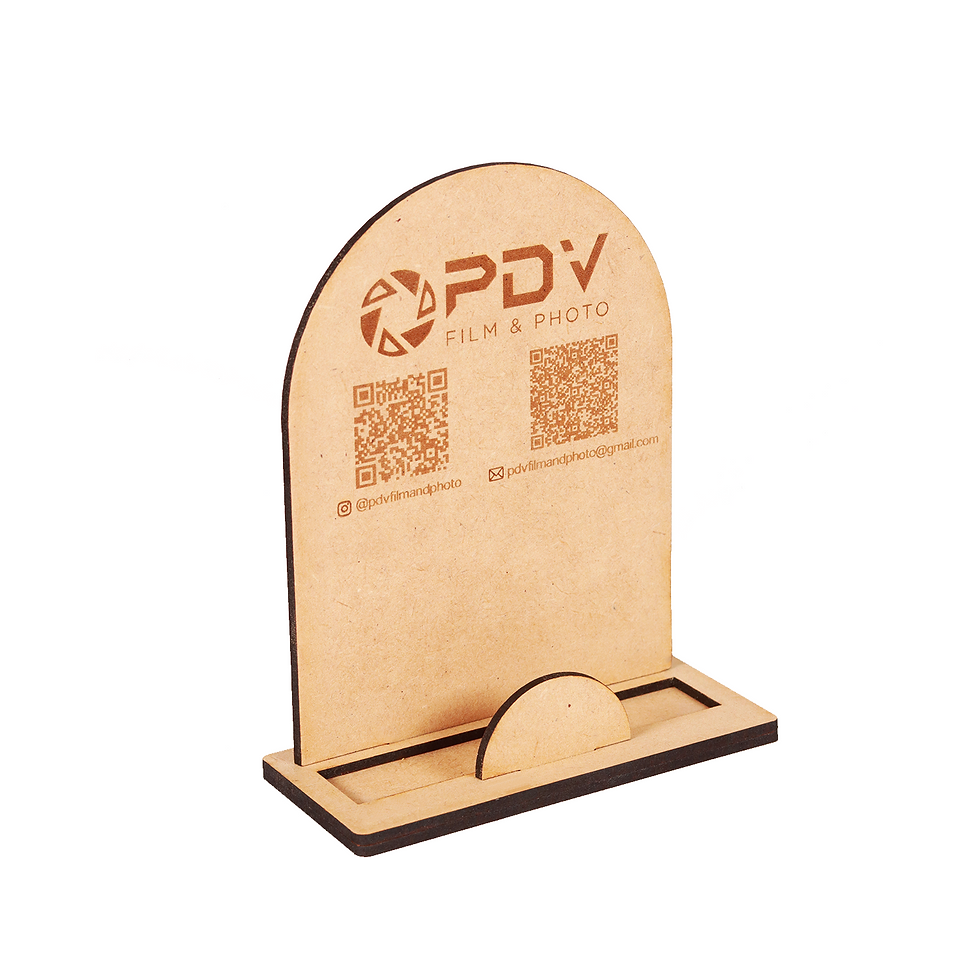 Miniatura: Stand Oval Tarjetas de Presentación