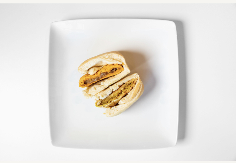 Arranged Food and Objects